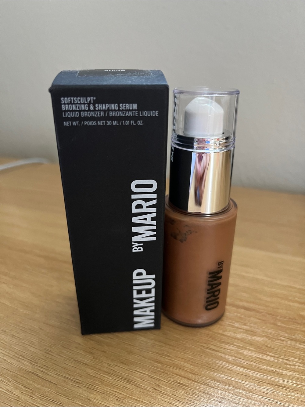 Makeup By Mario SoftSculpt Bronzing & Shaping Serum - Deep Brown
